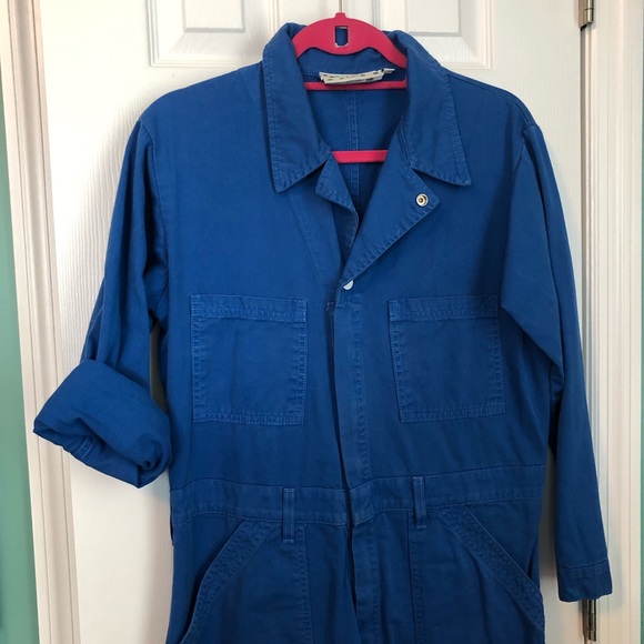 Big Bud Press cornflower jumpsuit M discontinued! - Picture 2 of 5